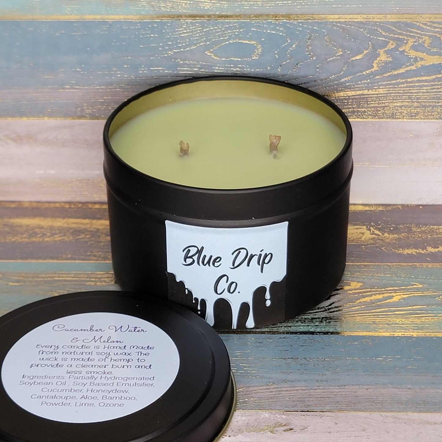 Cucumber Water and Melon Candle 7oz